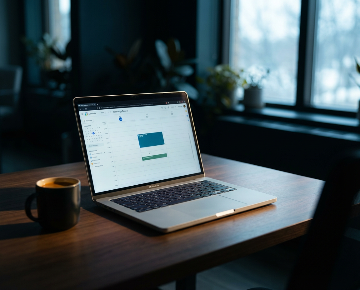 AI receptionist automatically booking a customer appointment directly into a local service business owner's Google Calendar